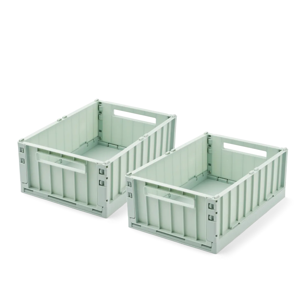 Liewood Weston Storage Box M 2-Pack | Peppermint