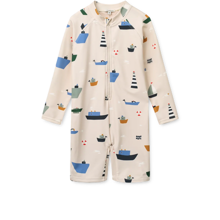 Liewood Max Zwem Jumpsuit | Sailing / Sandy