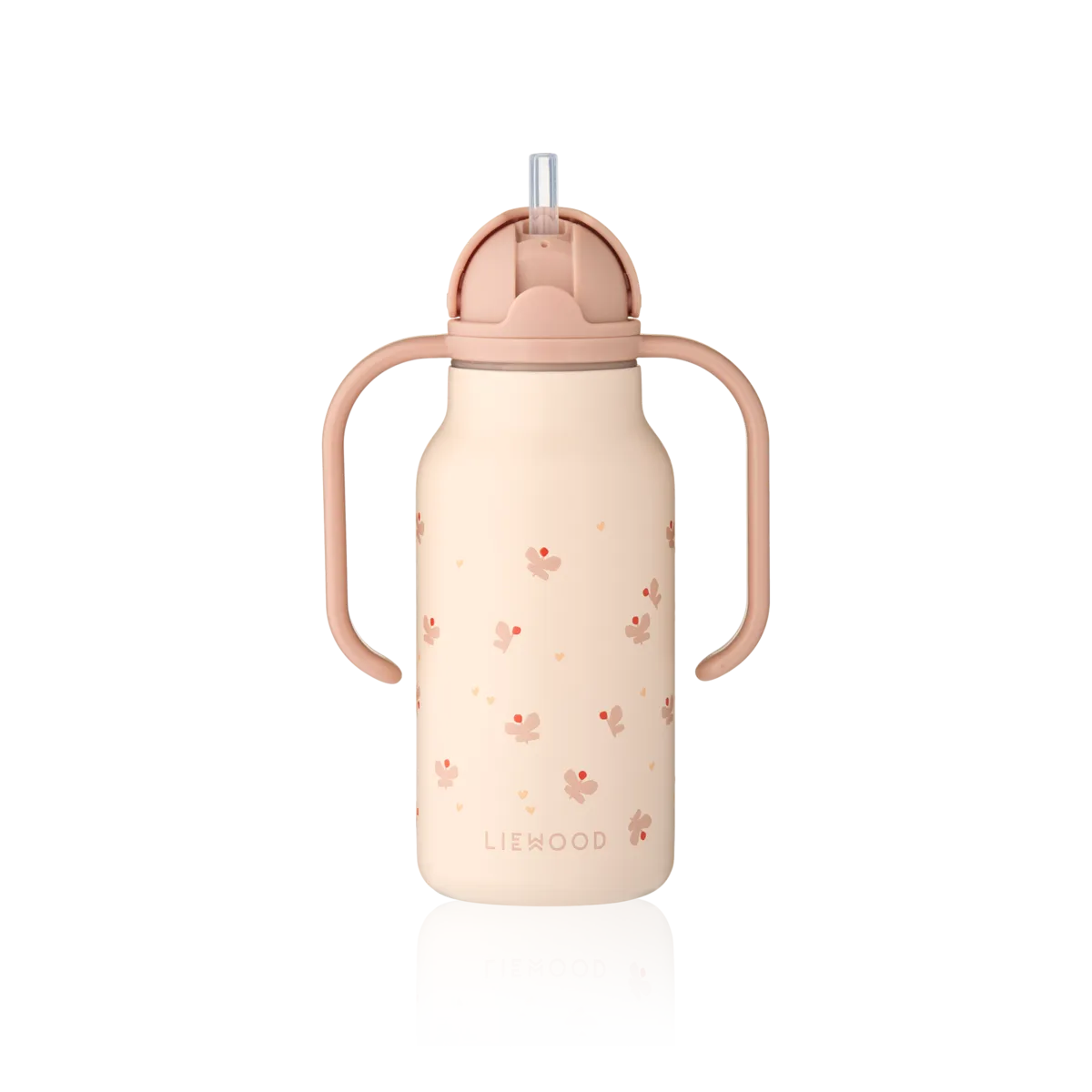 Liewood Kimmie Drinkfles 250ml | Mini Butterfly / Apple Blossom