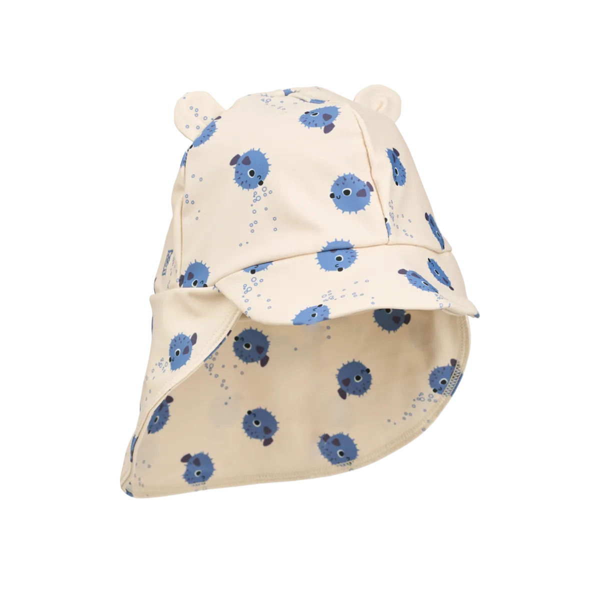 Liewood Senia UV Zonnehoedje Met Oortjes | Pufferfish / Sandy