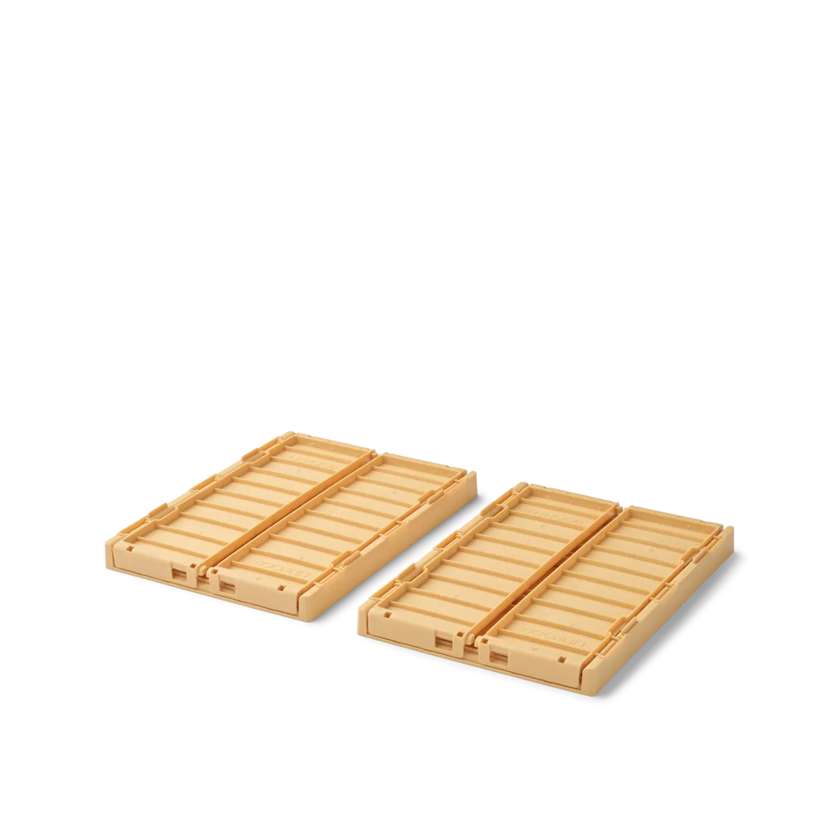 Liewood Weston Storage Box S 2-Pack | Lemon Yellow