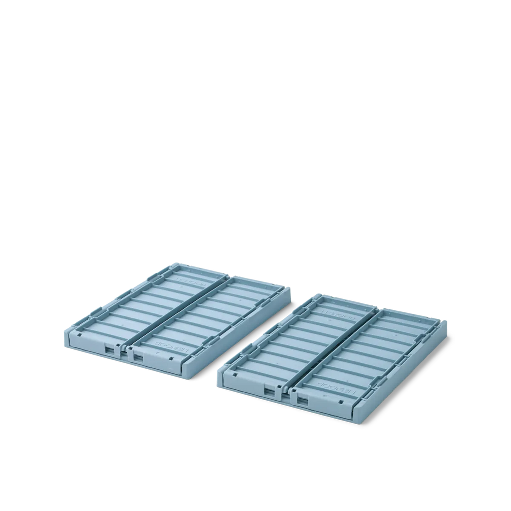 Liewood Weston Storage Box S 2-Pack | Beach Blue