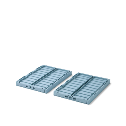 Liewood Weston Storage Box S 2-Pack | Beach Blue