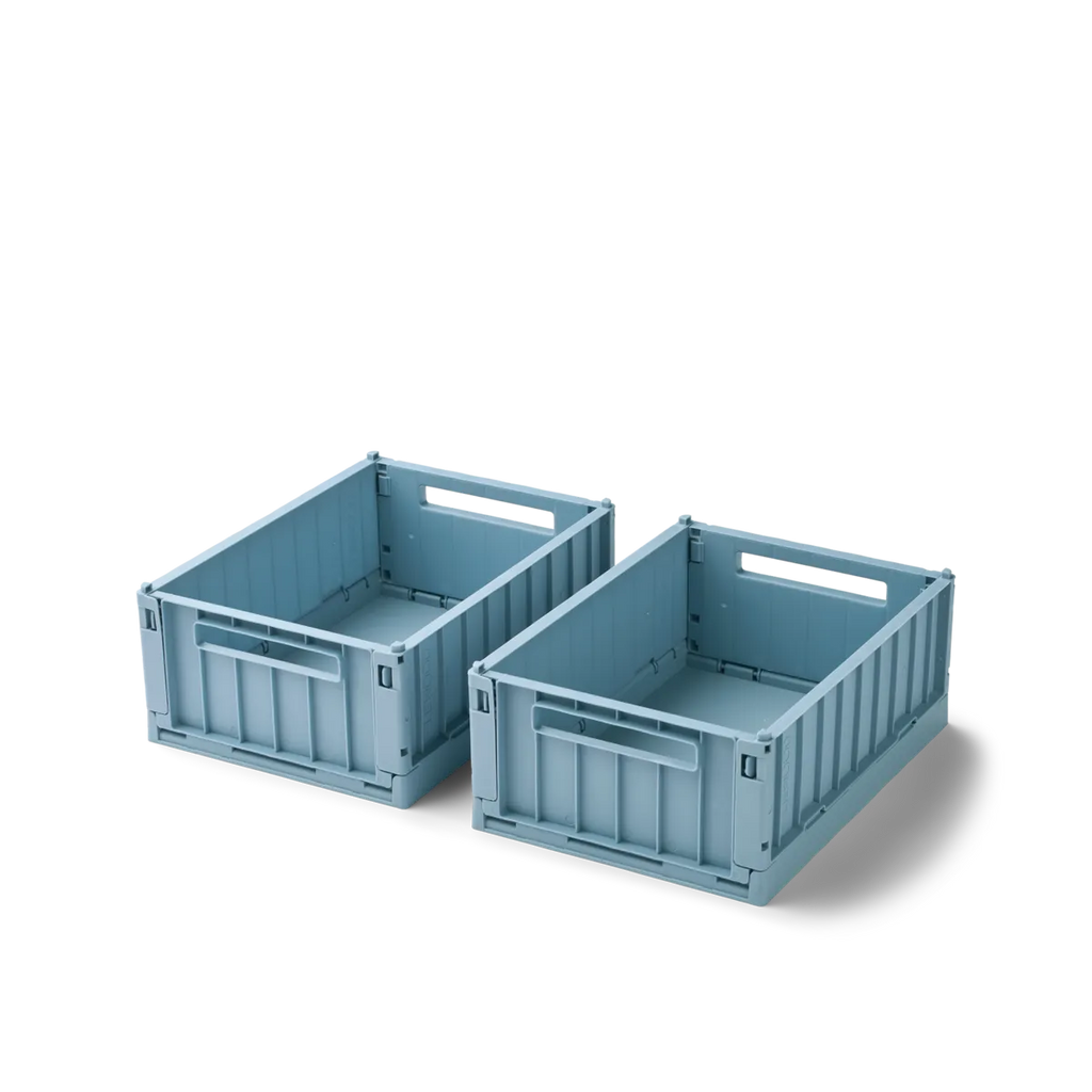 Liewood Weston Storage Box S 2-Pack | Beach Blue
