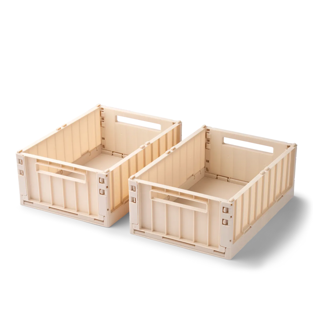 Liewood Weston Storage Box M 2-Pack | Apple Blossom
