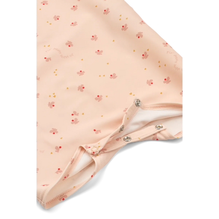 Liewood Thor Baby Swim UV Jumpsuit | Mini Butterfly / Apple Blossom