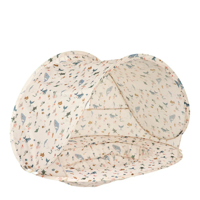 Liewood Everett UV Pop Up Tent Met Peuterbad | Sea Creature / Sandy