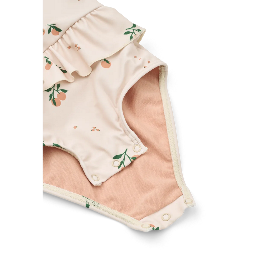 Liewood Amara UV Baby Badpak | Peach / Sea Shell