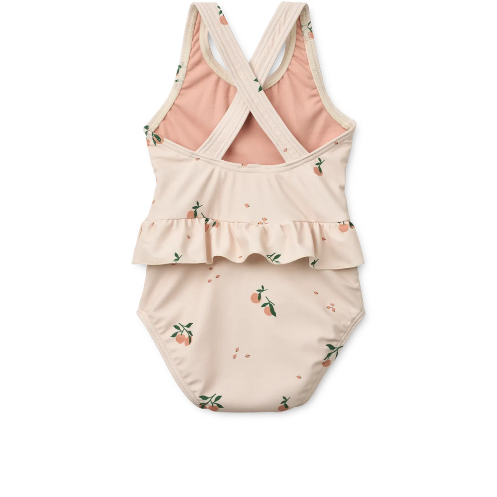 Liewood Amara UV Baby Badpak | Peach / Sea Shell