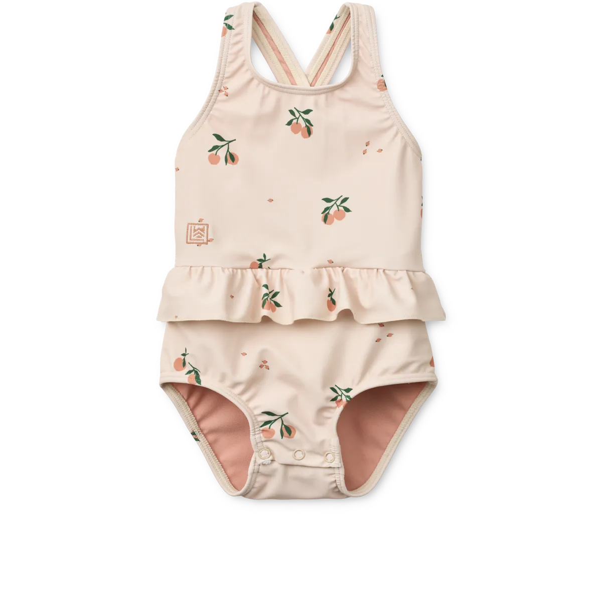 Liewood Amara UV Baby Badpak | Peach / Sea Shell