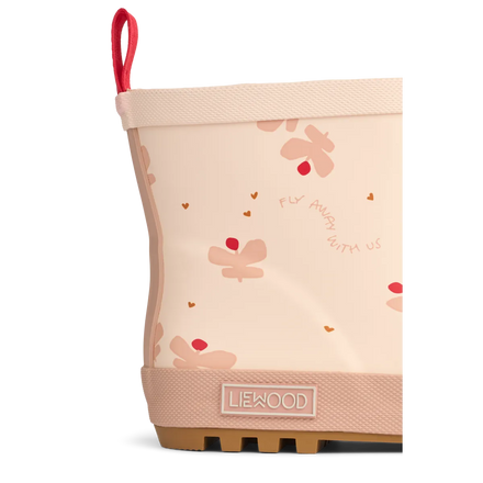 Liewood Tekla Regenlaarzen | Mini Butterfly / Apple Blossom