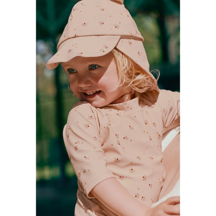 Liewood Thor Baby Swim UV Jumpsuit | Mini Butterfly / Apple Blossom