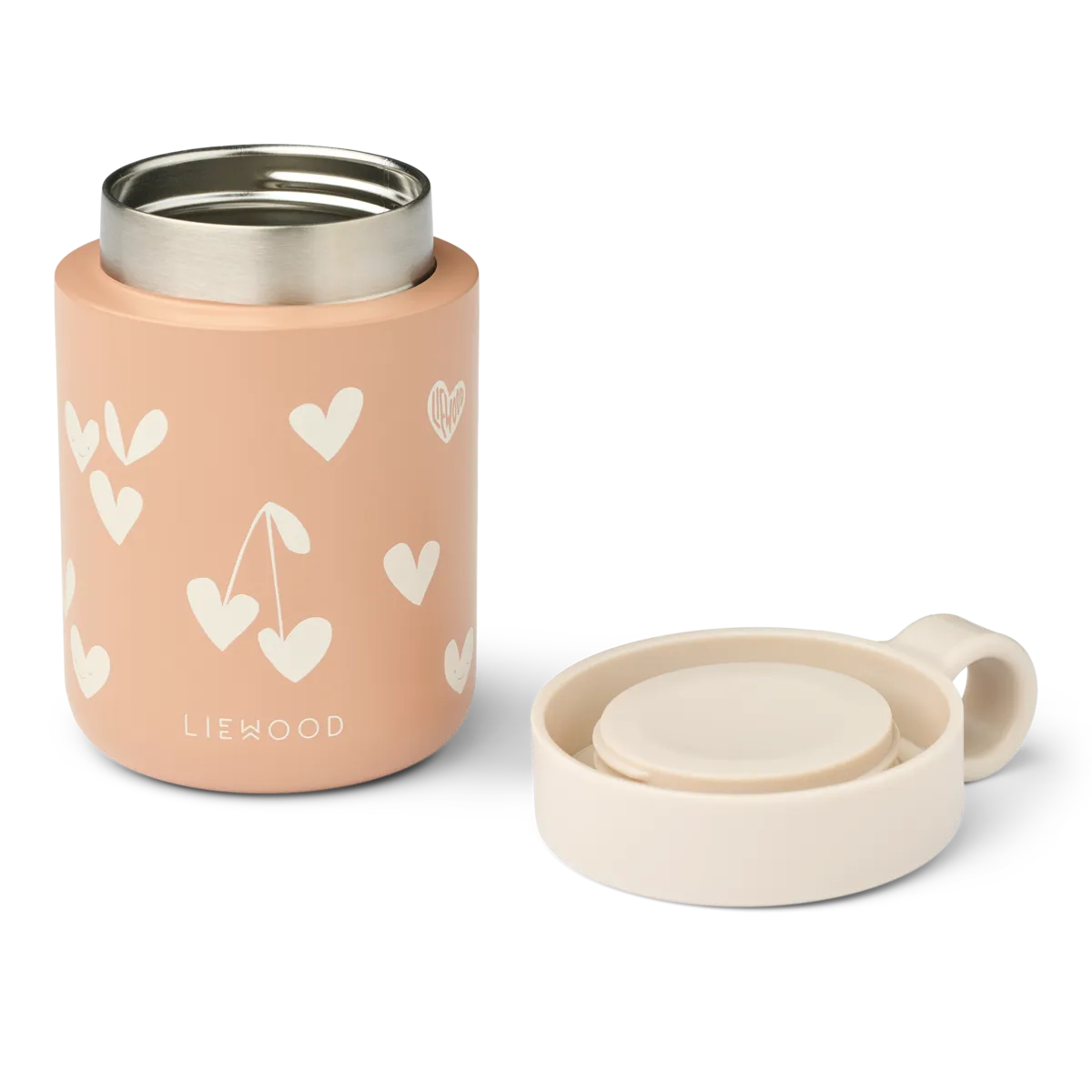 Liewood Kiani Food Jar | Sweethearts / Pale Tuscany