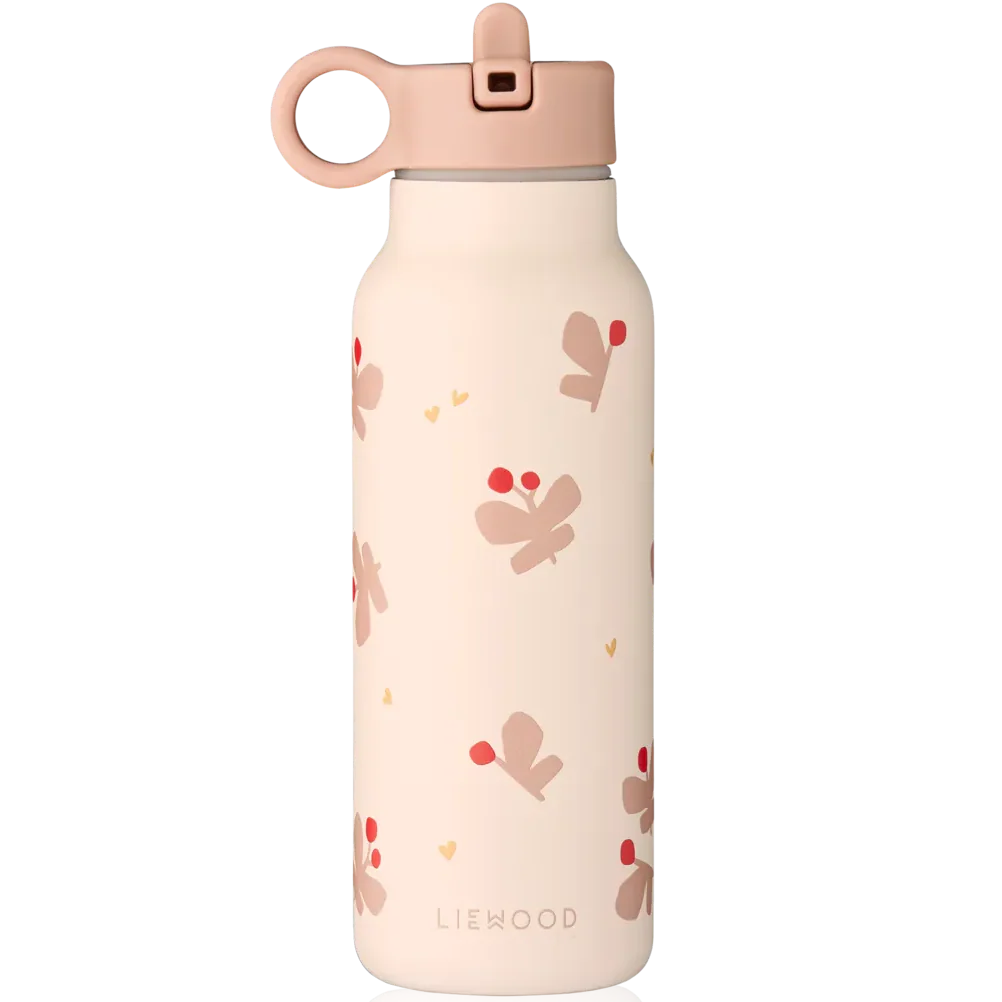 Liewood Falk Drinkfles 350ml | Butterfly / Apple Blossom