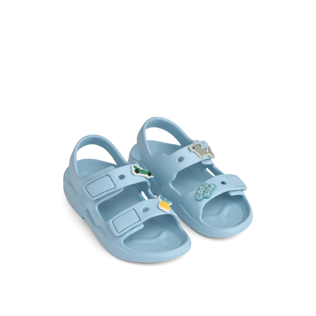 Liewood Lilo Sandalen Met Charms | Beach Blue