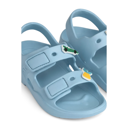 Liewood Lilo Sandalen Met Charms | Beach Blue