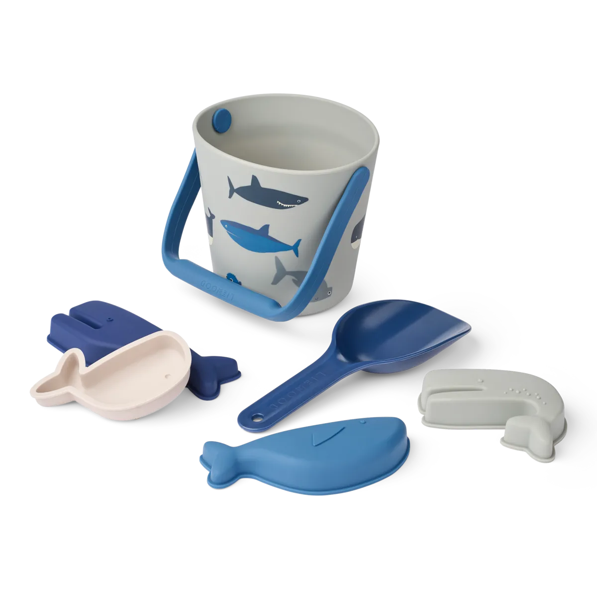 Liewood Gilma Strandset | Shark / Dove Blue