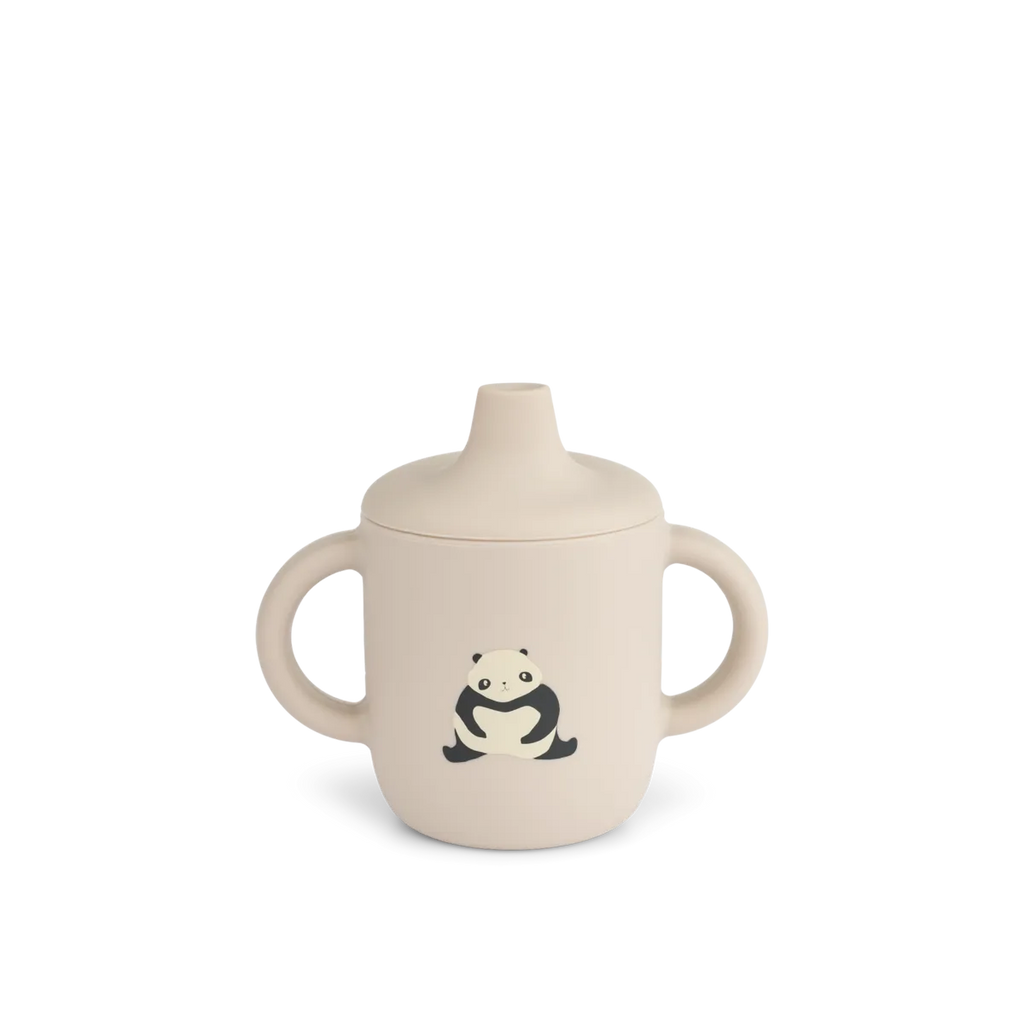 * Liewood Neil Sippy Cup | Panda / Sandy