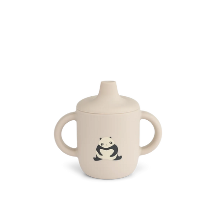 * Liewood Neil Sippy Cup | Panda / Sandy