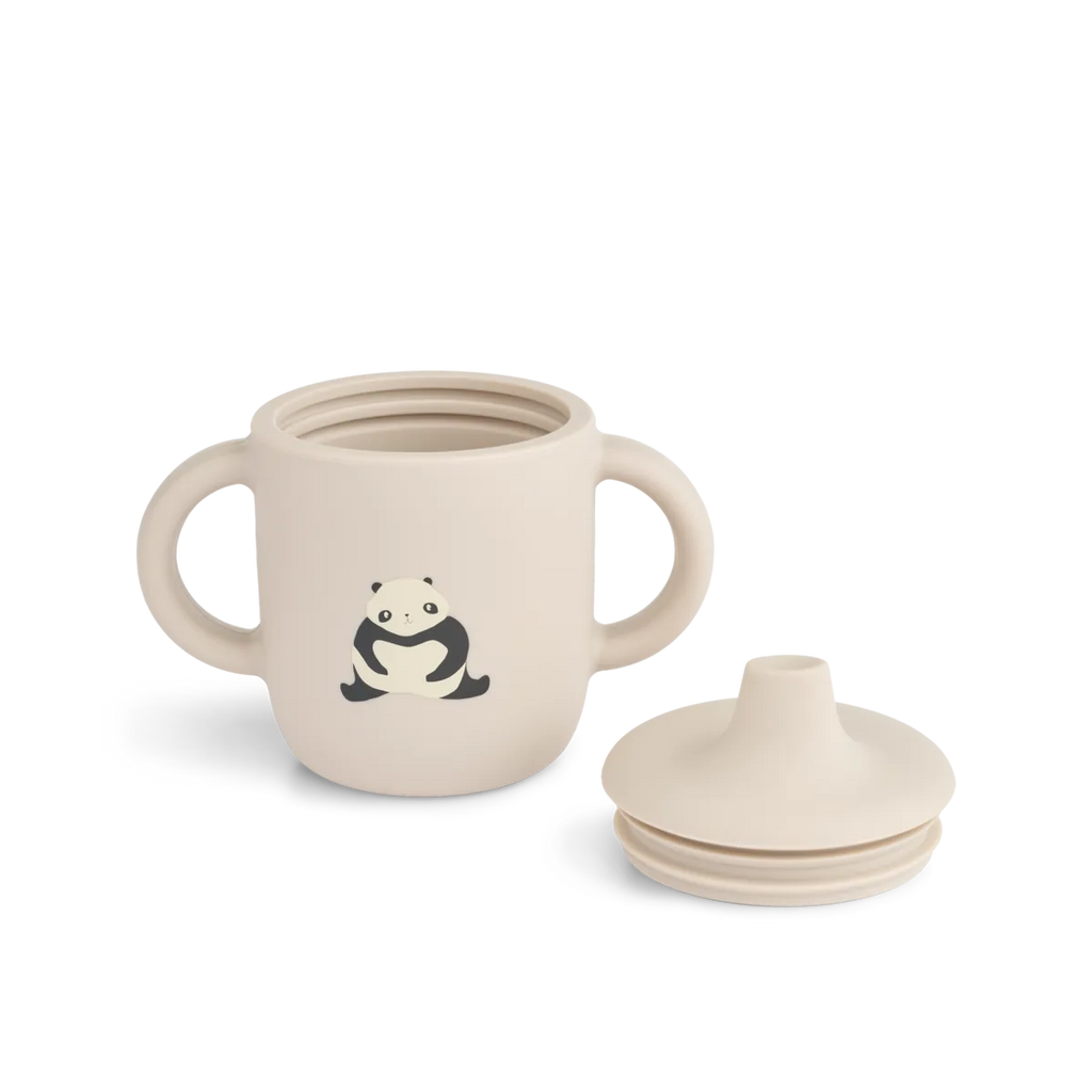 * Liewood Neil Sippy Cup | Panda / Sandy