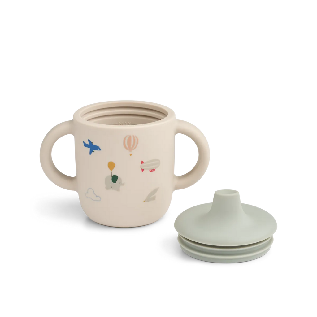 Liewood Neil Sippy Cup Tuitbeker | Flying / Sandy