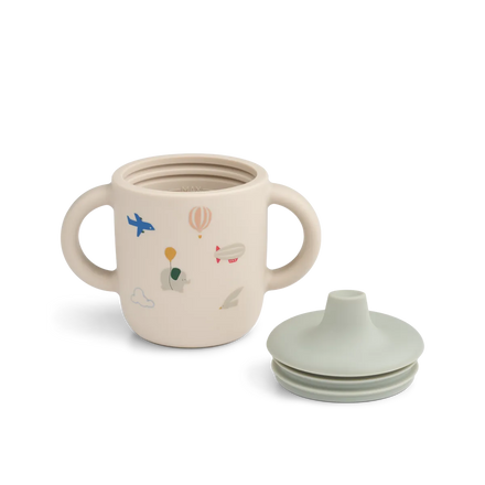 Liewood Neil Sippy Cup Tuitbeker | Flying / Sandy