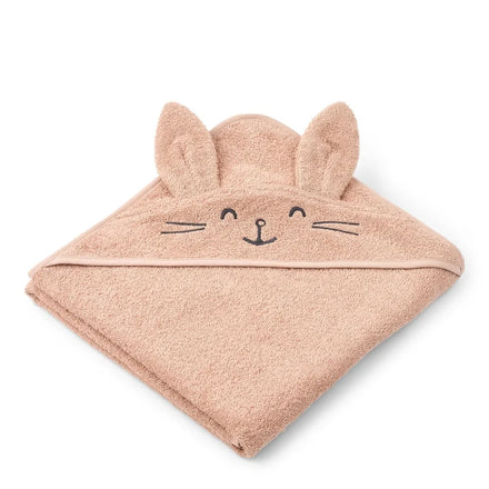 Liewood Augusta Towel badcape 100x100cm| Pale Tuscany Rabbit