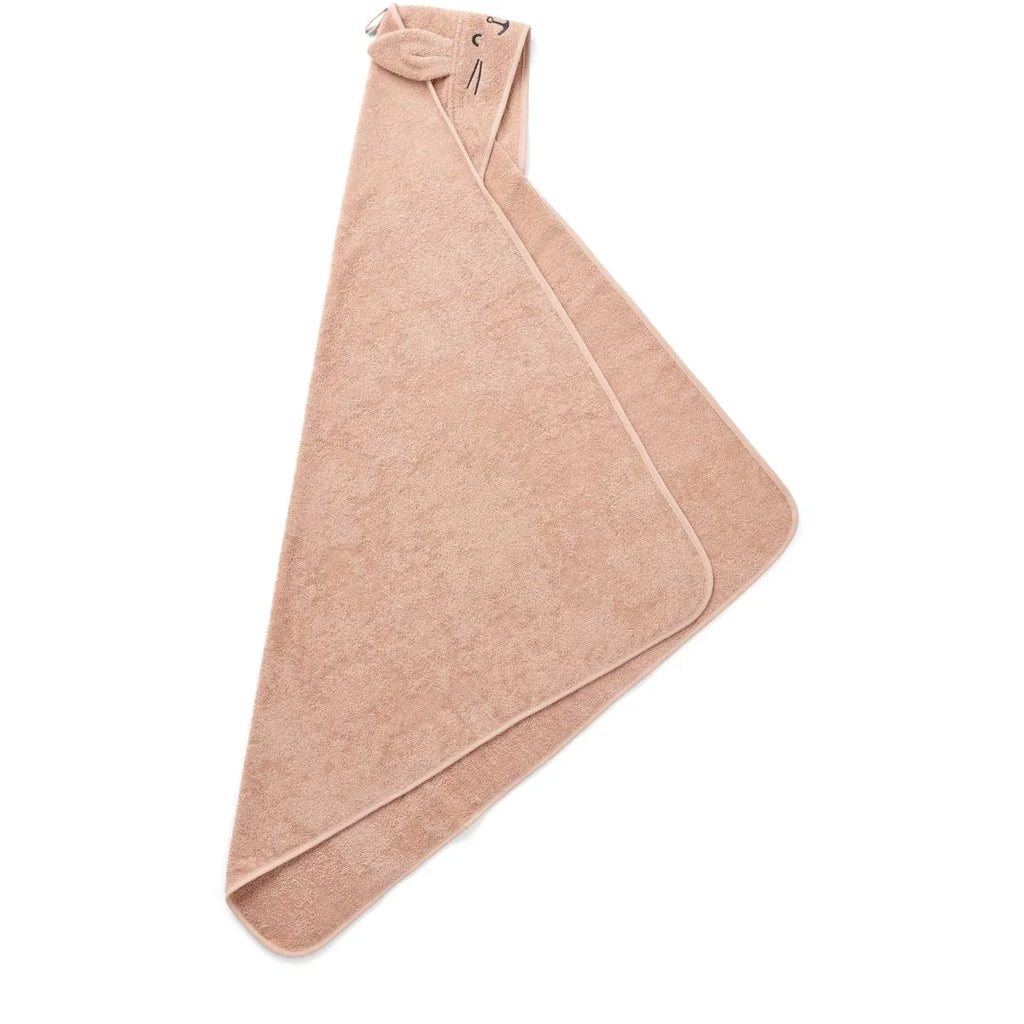Liewood Augusta Towel badcape 100x100cm| Pale Tuscany Rabbit