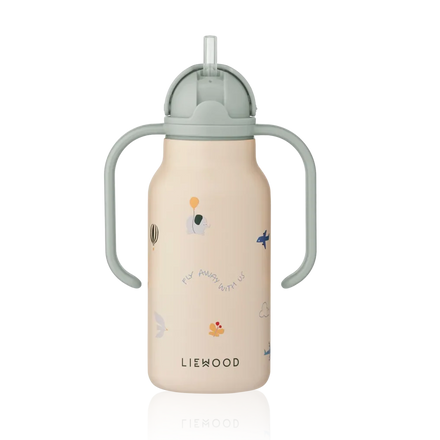 Liewood Kimmie RVS Drinkfles 250ml | Flying / Sandy