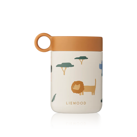 Liewood Kiani Food Jar | Safari Sandy Mix