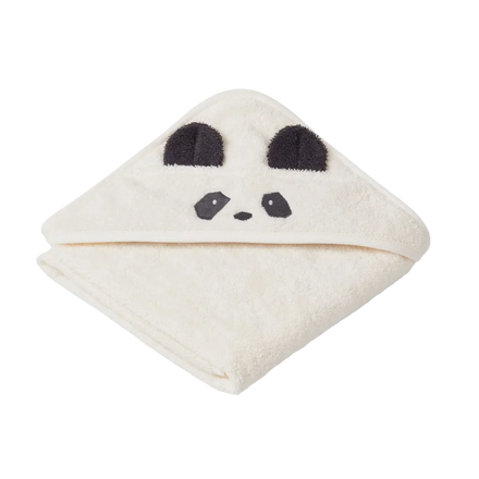 Liewood Albert Sheep Hooded Towel Badcape | Panda Creme De La Creme