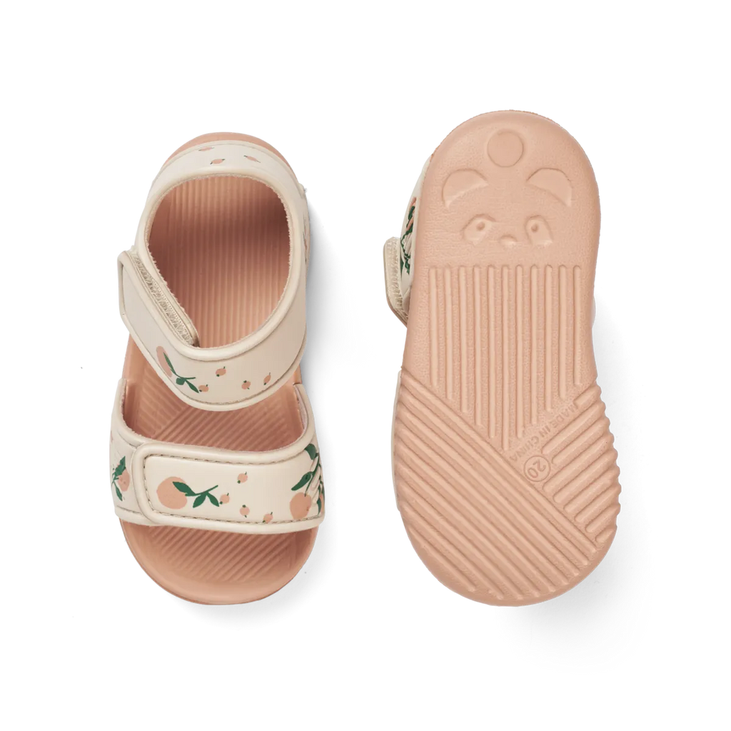 Liewood Blumer Sandalen | Peach Sea Shell Mix