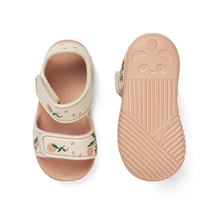 Liewood Blumer Sandalen | Peach Sea Shell Mix