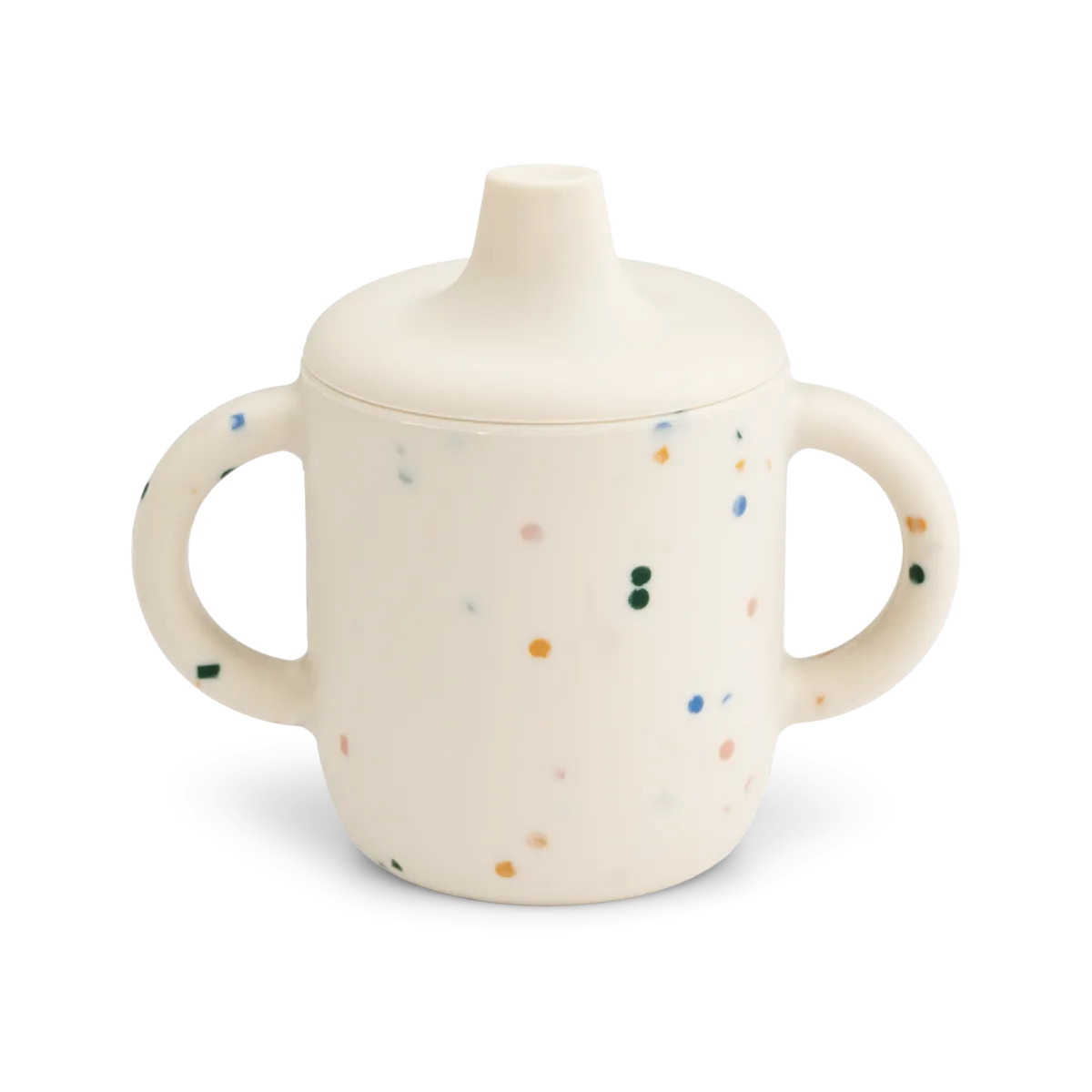 Liewood Neil Sippy Drinkbeker | Splash Dots / Sea Shell