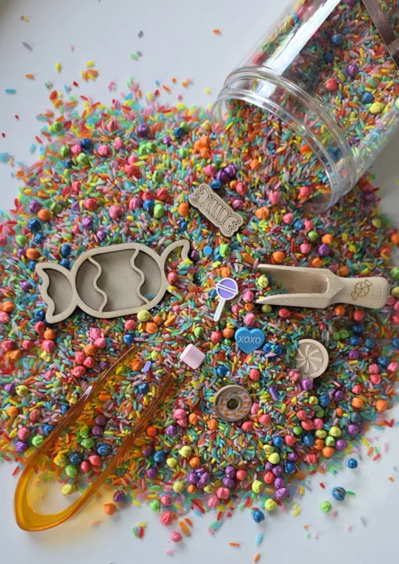 SensoryFun Speelrijst Mix PourAndPlay 1.2kg | Candyshop