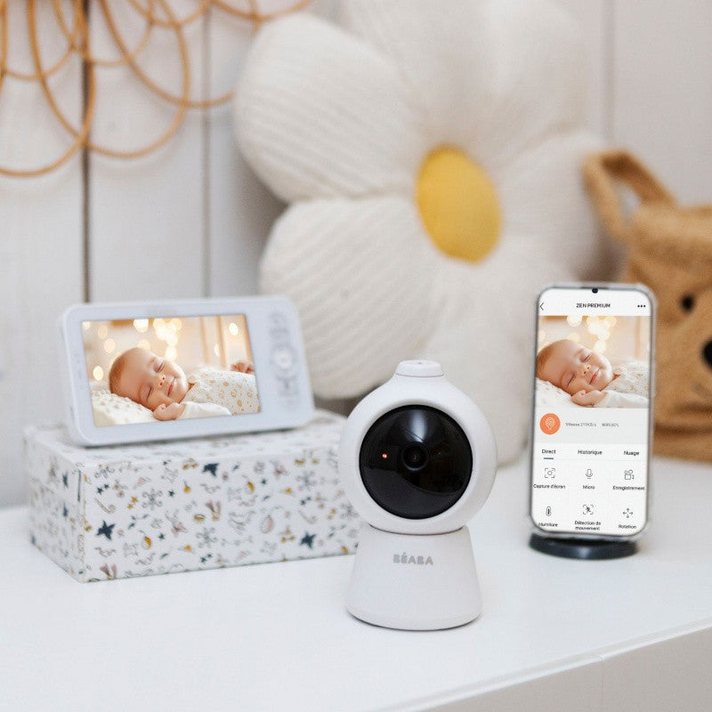Béaba Babyfoon Video Zen Smart AI | Wit