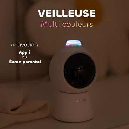 Béaba Babyfoon Video Zen Smart AI | Wit