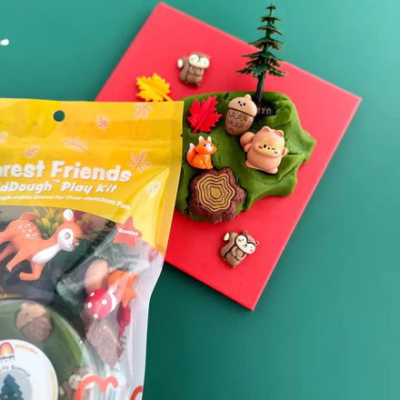Earth Grown KidDoughs Klei Speelset | Forest Friends