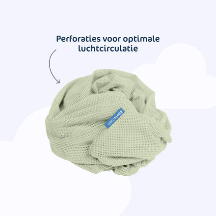 Aerosleep Hoeslaken 60x120cm | Olive