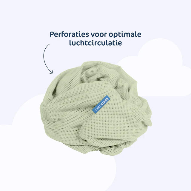 Aerosleep Hoeslaken 60x120cm | Olive