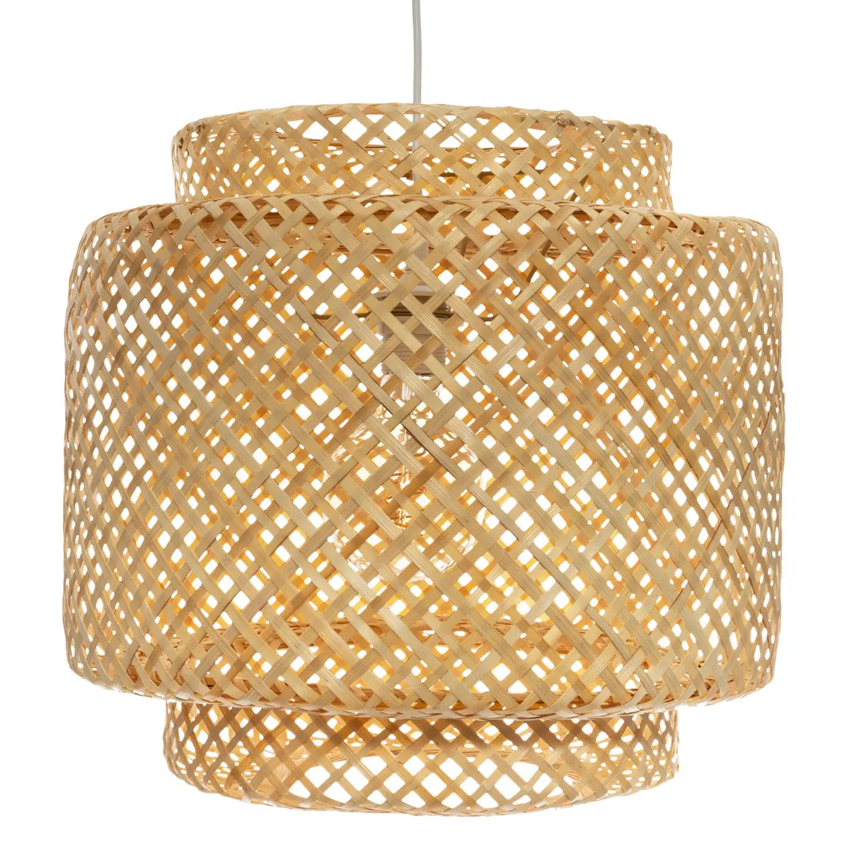 Atmosphera Hanglamp Liby 40x36cm | Bamboe