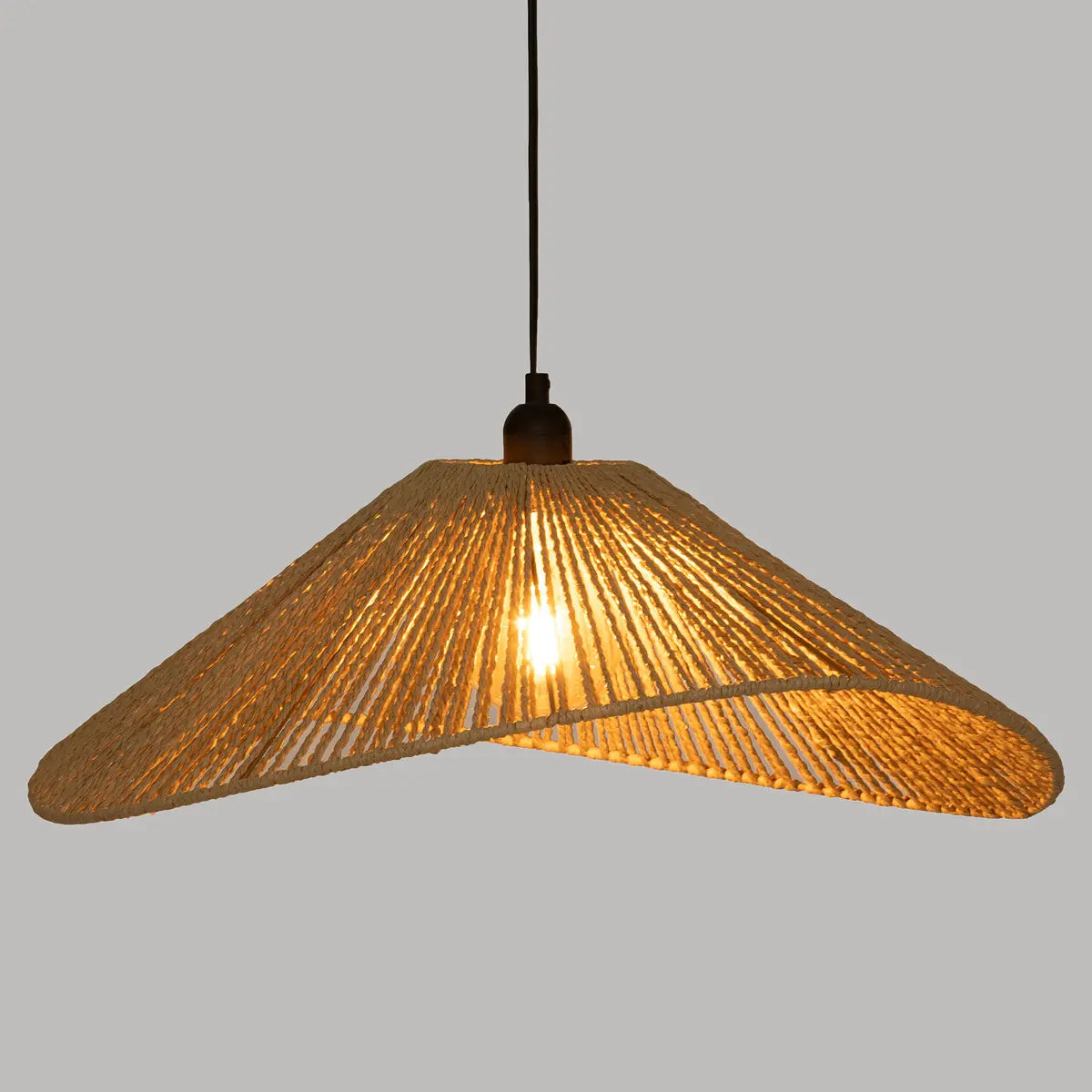 Atmosphera Myha Beige Hang Lamp 58cm | Beige