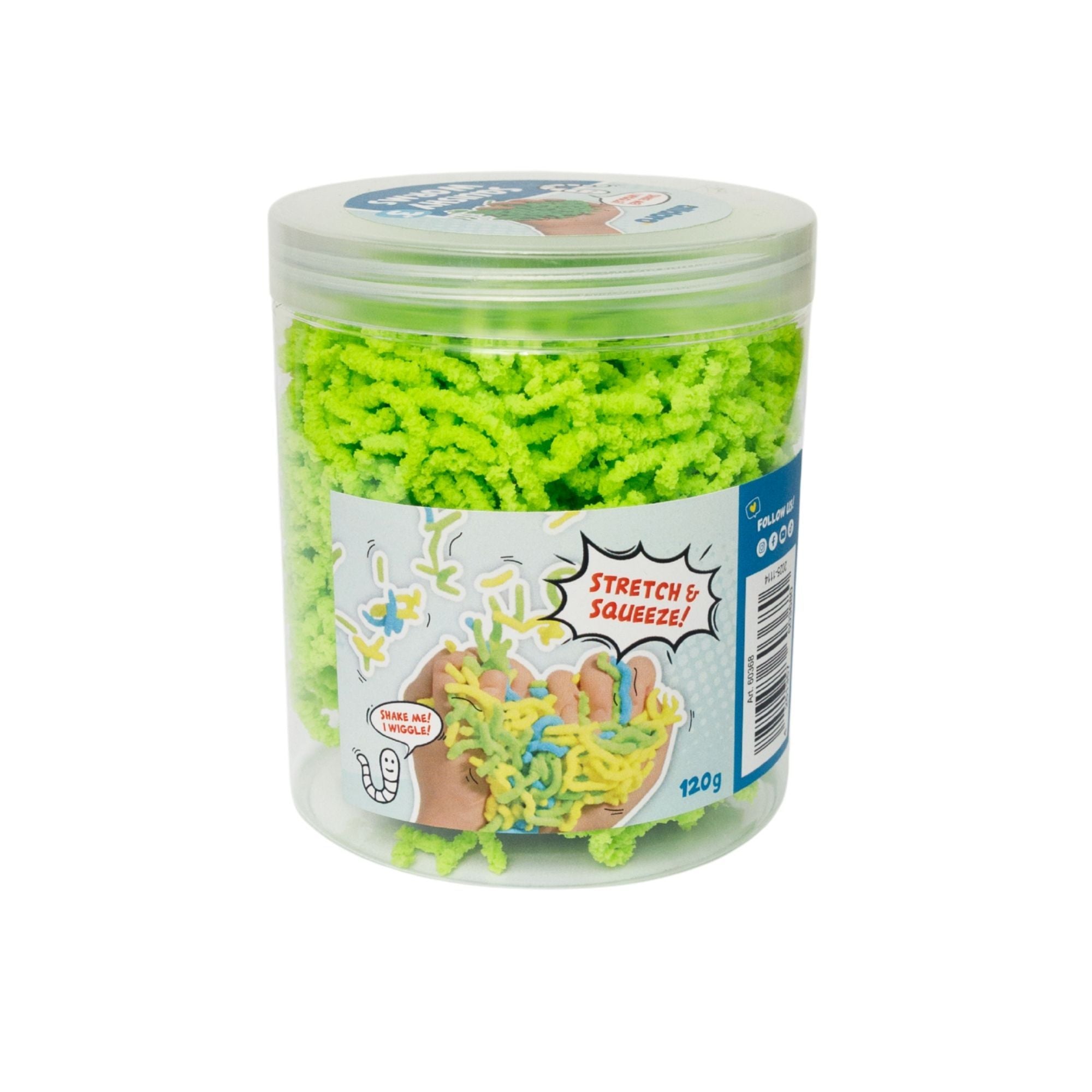 alldoro Squishy Worms 120g | Groen