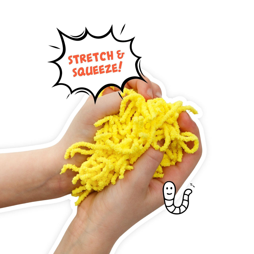 alldoro Squishy Worms 120g | Geel