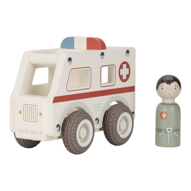 Little Dutch Houten Ambulance