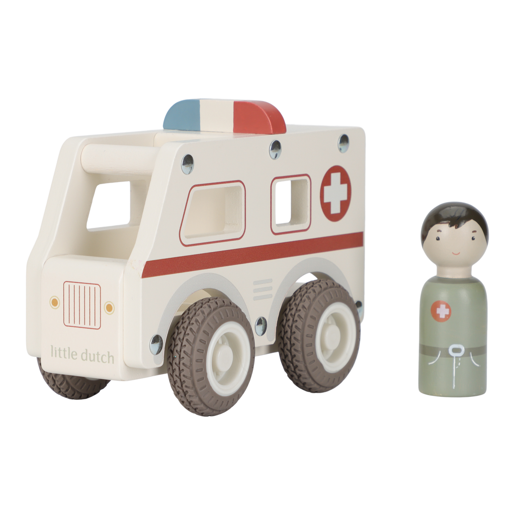 Little Dutch Houten Ambulance