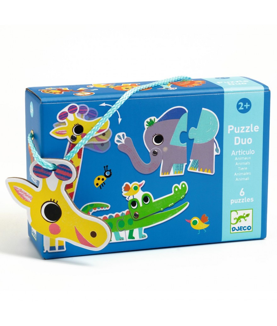 Djeco Puzzel Duo | Articulo Animals