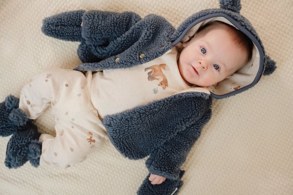 Little Dutch Teddy Jasje Baby | Stone Blue