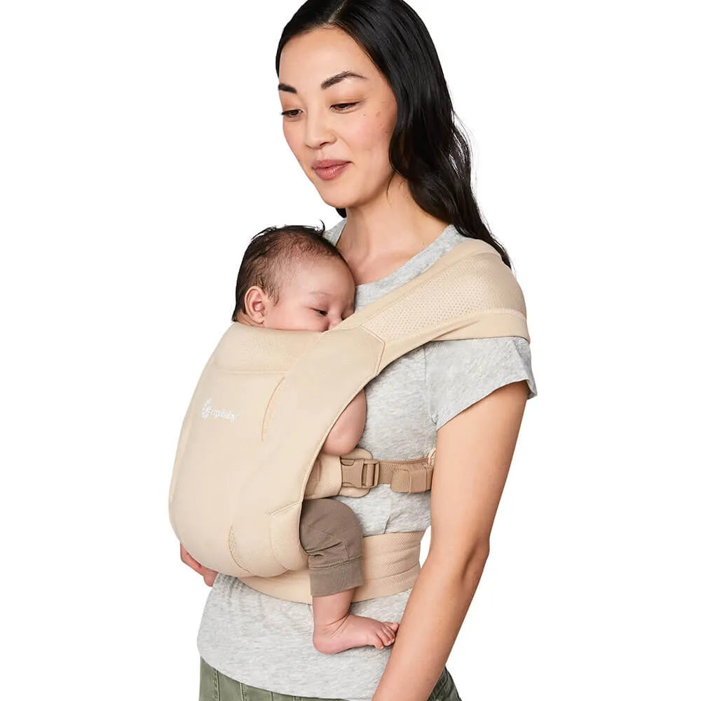 Ergobaby Baby Draagzak/Doek Embrace Soft Mesh | Cream - UIT GAMMA