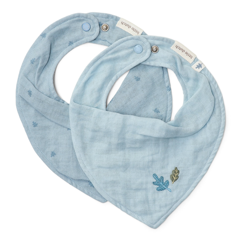Little Dutch Bandana Slab Set Van 2 | Pure Denim Blue